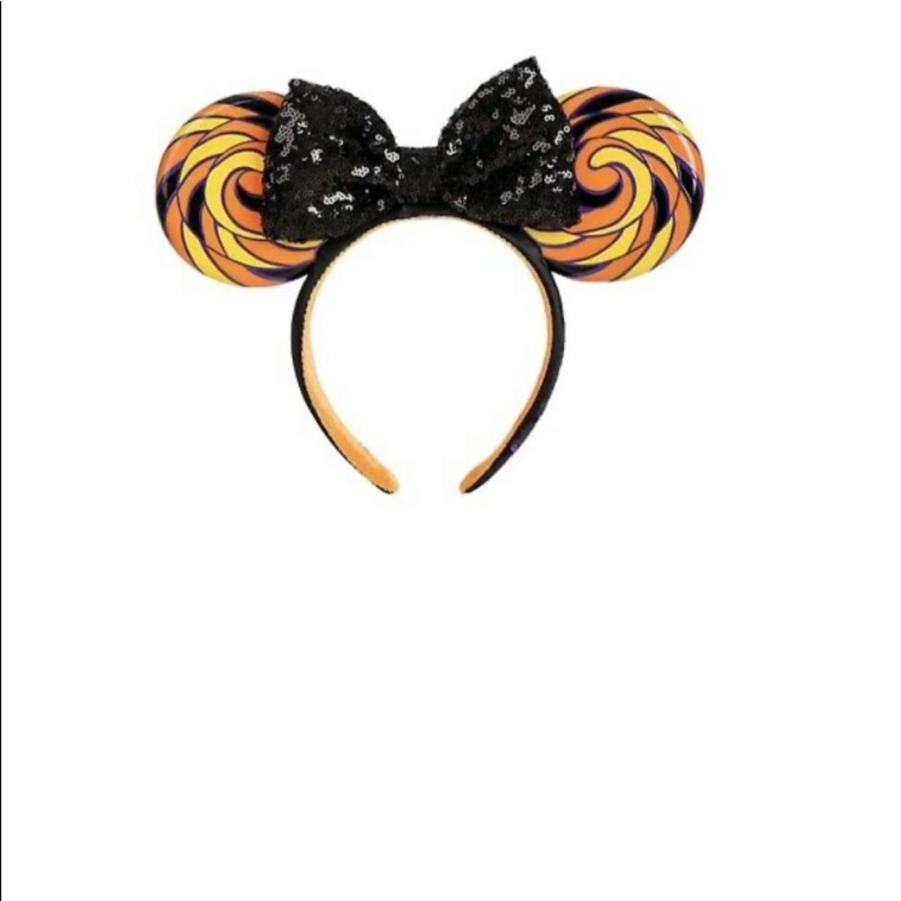 🍁🧡Minne Mouse Candy Swirl Halloween Ears 2020 - Picture 4 of 7